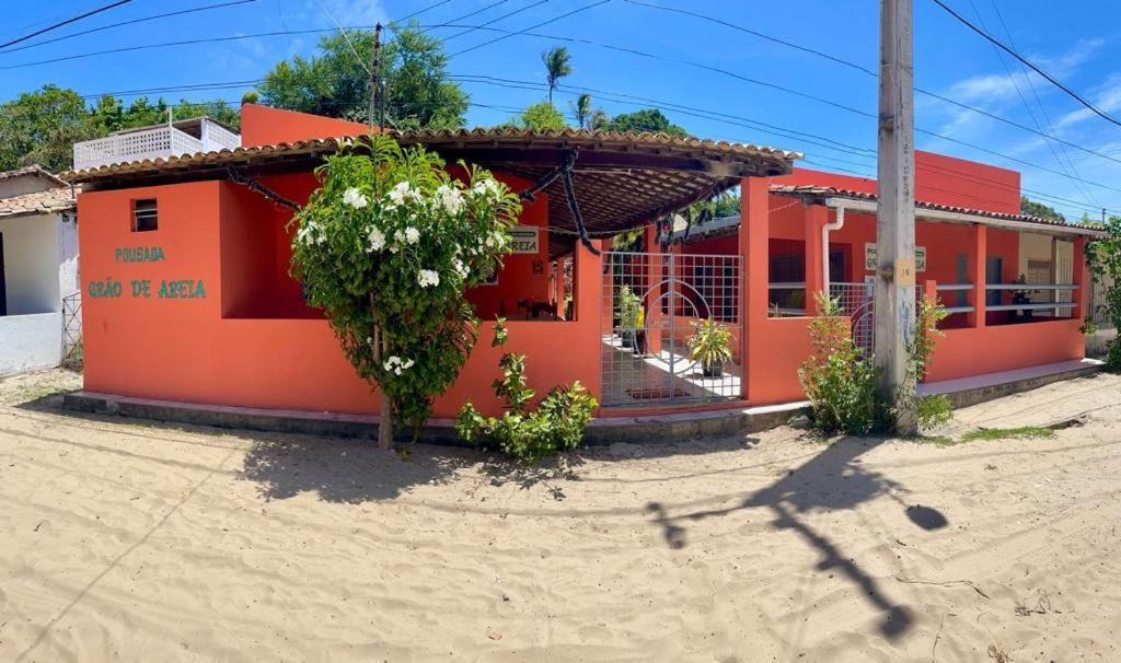 Hotel Graos De Areia Pioneira Mangue Sêco Esterno foto